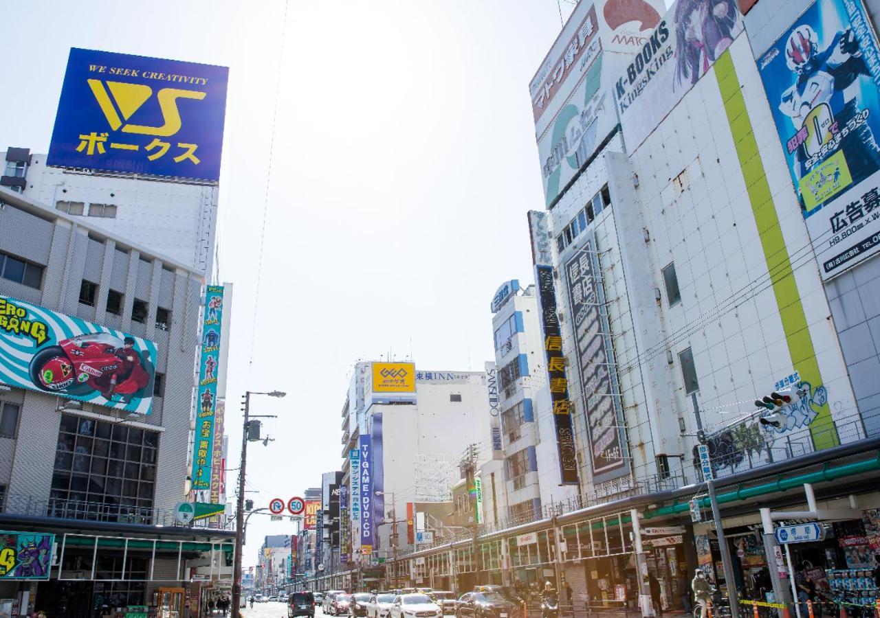 难波北心斋桥站前apa酒店 大阪 外观 照片